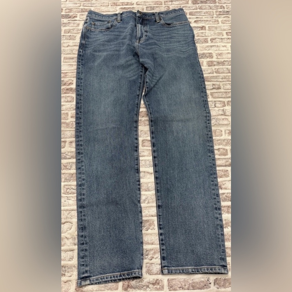 Flint & Tinder Straight Fit Classic Blue Men's Jeans -32x32